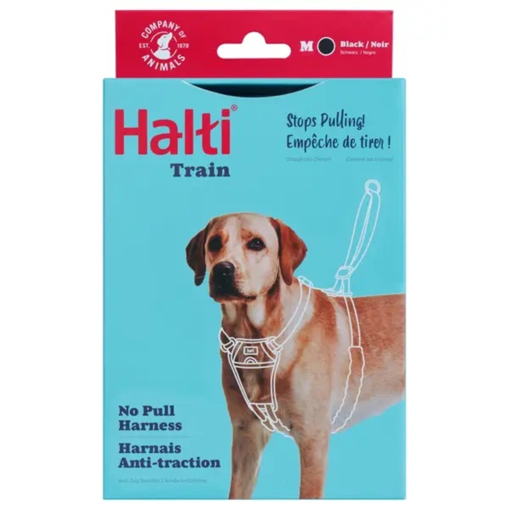 Halti No-Pull Dog Harness - Black Medium